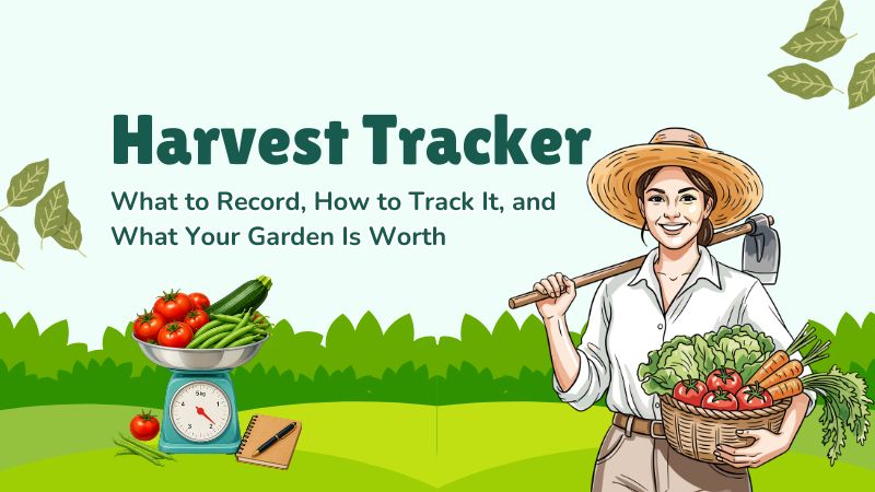 Garden Harvest Tracker: What to Record, How to Track It, and What Your Garden Is Worth