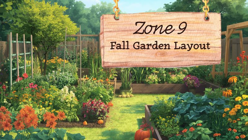 Zone 9 Fall Garden Layout: 8 Plans to Copy + Planting Dates